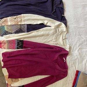 3 Free People Thermals